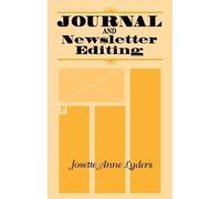 Josette Anne Lyders Journal and Newsletter Editing (Tascabile)