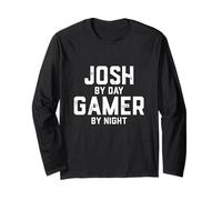 Josh Gamer, Costume da Gioco per Halloween, da Uomo, di Nome Joshua Maglia a Manica