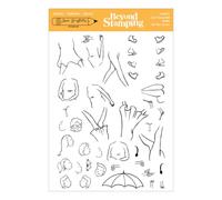 Josh Griffiths Studio Beyond Stamping Can't Stand Still 1 - Set di timbri trasparenti da donna