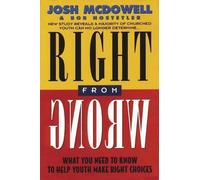 Josh McDowell Right From Wrong (Tascabile)