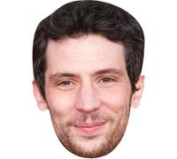 Josh O'Connor (Stubble) Maschere di persone famose, facce di cartone