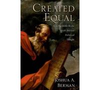 Joshua A. Berman Created Equal (Tascabile)