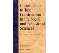 Joshua A. Fishm Introduction to Test Construction in the Social and (Tascabile)