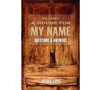 Joshua Appel A House for My Name (Tascabile)