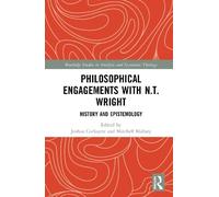 Joshua Cockayne Philosophical Engagements with N.T. Wright (Copertina rigida)