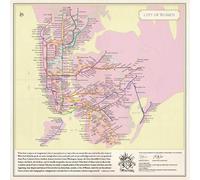 Joshua Jelly-Schapi City of Women New York City Subway Wall Map (20 x 20 (Map)