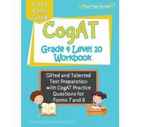 Joshua Rueda CogAT Grade 4 Level 10 Workbook (Tascabile)