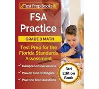 Joshua Rueda FSA Practice Grade 3 Math Test Prep for the Florida Sta (Tascabile)