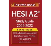 Joshua Rueda HESI A2 Study Guide 2022-2023 Pocket Book (Tascabile)