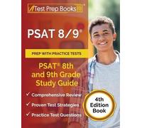 Joshua Rueda PSAT 8/9 Prep with Practice Tests (Tascabile)