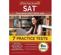 Joshua Rueda SAT Prep Book 2023-2024 with 7 Practice Tests (Tascabile)