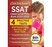 Joshua Rueda SSAT Upper Level Prep Book 2023-2024 (Tascabile)