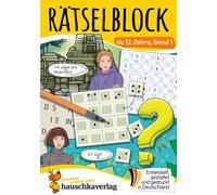 Joshua Schulz B Rätselblock ab 12 Jahre, Band 1: Bunter Rätsel-Spaß (Tascabile)