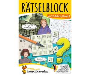 Joshua Schulz B Rätselblock ab 12 Jahre, Band 1: Bunter Rätsel-Spaß (Tascabile)
