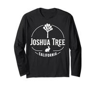 Joshua Tree California Circle Design Maglia a Manica