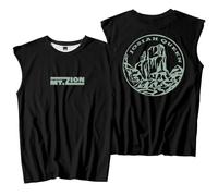 Josiah Queen Mt Zion Merch Canotte senza maniche T-Shirt Port Vest Unisex Casual Outdoor Sportwear, Nero , M