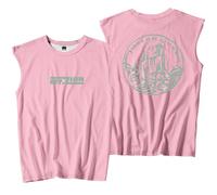 Josiah Queen Mt Zion Merch Canotte senza maniche T-Shirt Port Vest Unisex Casual Outdoor Sportwear, rosa, XS