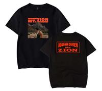 Josiah Queen Mt Zion Merch t-shirt unisex casual girocollo manica corta moda t-shirt, Nero , XXL