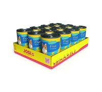 JosiCat Fish in salsa (12 x 415 g) | Alimento fine per gatti con merluzzo carbonaro in salsa e vitamina D3 ed E | Alimento umido di alta qualità per cani adulti | Alimentato da JOSERA | Confezione da