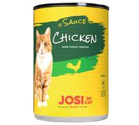 JOSERA JosiCat Pollo in salsa 415g per gatti adulti + 1 scatoletta GRATIS