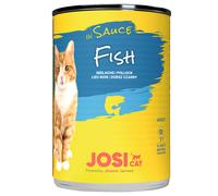 JosiCat in Salsa 24 x 415 g umido per gatto - Pesce