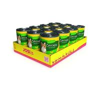 JosiCat Pollo in Salsa (12 x 415 g) | Cibo Fine Umido per Gatti Adulti | Con Pollo | Powered by JOSERA