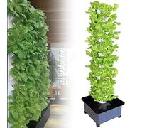 JOSKAA Sistema di Coltivazione a Torre idroponica, Sistema di Coltivazione idroponica da Giardino Torre Verticale, per Giardino di Erbe fresche, Frutta, Verdura, Torre di Piante