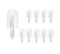 Joskeijky 10 Pezzi Auto LED T10 W5W COB Lettura Cupola Lampada Indicatore Luce Cuneo Luci Piastra Immatricolazione Lampadine 168 194 192 DC 12V
