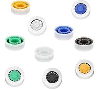 Joskeijky 10 Pezzi Limitatore di Flusso D'Acqua 1.5/1.8/2.0/2.5/3.0 GPM Doccia Riduttore di Flusso D'Acqua Soffione Doccia Limitatore Set per Doccia