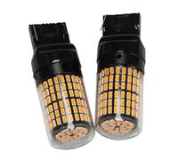 Joskeijky 2pcs Super Canbus T20 7440 W21w Wy21w 144-Smd Luce di Lampeggiante Invertito Errore di Luce Gratuito Flash T20 7440 Lampadine a LED