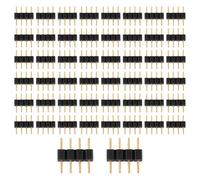 Joskeijky 50 Pz 4 Pin Rgb Led Band Connettore Adattatore Connettore per 3528 5050 Striscia di Luce