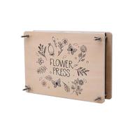 Joskeijky Kit di stampa professionale per fiori - Kit di stampa a fiori fai da te 30 x 21 cm per adulti per realizzare fiori secchi e arti di pressatura di fiori