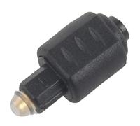 Joskeijky Mini Adattatore Audio Ottico 3,5 Mm Spina Fibra Ottica Digitale per Amplificatore
