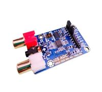 Joskeijky Modulo Scheda di Acquisizione Audio HiFi DLHiFi I2S ADC WM8782S Scheda di Sviluppo Modalità Master-Slave Blu 1 Pezzo