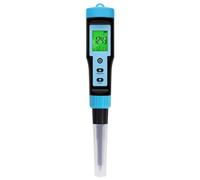 Joskeijky PH-Meter Alimentare 0,00-14,00 PH Tester di Temperatura di Alta Precisione Sensore Analizzatore di Acidità per la Carne in Conserve Pasta di Formaggio Acqua Facile da Usare A