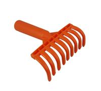 Joskeijky Rastrello per olive 9 denti Rastrello multiuso in plastica pala rastrello da raccolta olive attrezzi da giardinaggio, diametro interno 2,5 cm