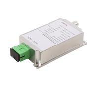 Joskeijky Ricevitore Mini CATV FTTH, Convertitore Nodo WDM Fibra Ottica Triplexer Minimode AGC Interno, 1310nm/1550nm Alimentazione,