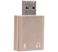 Joskeijky Scheda Audio USB 7.1 USB Esterna ha Jack Jack 3,5 Mm Adattatore per Cuffie Stereo Scheda Audio Mini per Laptop PC