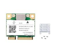 Joskeijky Scheda WiFi Doppia Banda Mini Pcie RTL8822CE 1200Mbps Bluetooth 5.1 Adattatore 802.11ac per computer portatile/PC Wind 10/11