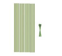 Joskeijky Tutor per Piante Supporto per Piante Piante Piante Per Piante Da Interno, 20 Pezzi Stelo Singolo Pieghevole Verde Giardino