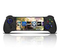 Joso Controller di gioco mobile per Android e iPhone 15/16 Series (USB-C) - Riproduzione remota PS5/PS4/Xbox/PC, PUBG Mobile, COD, Genshin Impact e altro, 2 pulsanti mappabili/Joystick Hall/Hall
