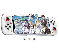 Joso Controller di gioco mobile per Android, iPhone, PC con programmabile M1/M2, controller telefonico per iPhone 14, 13, 12, 11, Samsung Galaxy, Xiaomi, OPPO, Realme, Huawei, VIVO (Bianco)