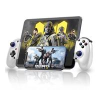 Joso D10 Phone Game Controller For iPhone/Android/Pc/Switch With Hall Effect Joysticks/Hall Trigger Play COD, Genshin Impact Android Game Controller Support Cloud Gaming/PS Remote Play White