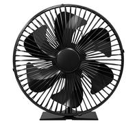 JossaColar Ventilatore per stufa con griglia di protezione, con 6 lame, per cami