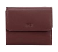 Jost Arva Portafoglio Protezione RFID Pelle 12 cm rosso