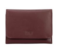 Jost Arva Portafoglio Protezione RFID Pelle 12 cm rosso