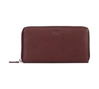 Jost Arva Portafoglio Protezione RFID Pelle 19 cm rosso