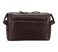 JOST borsa da toilette Glasgow Toilet Bag Brown marrone scuro