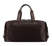 JOST borsa da viaggio borsa a tracolla Glasgow Weekender Bag Brown marrone scuro