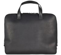 Jost Futura Valigetta Vera Pelle 38 cm Vano porta PC nero